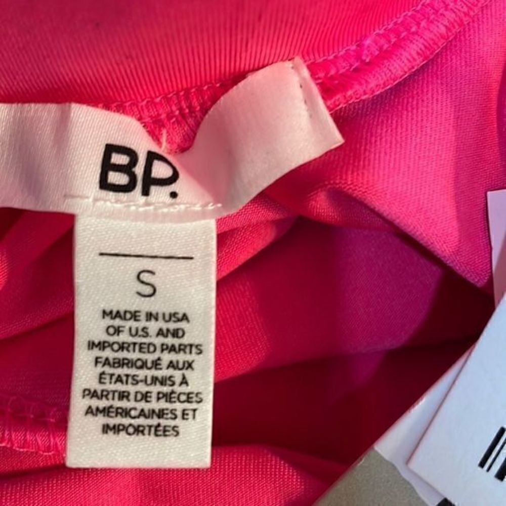 BP Nordstrom Biker Shorts Neon Pink Small - Picture 5 of 7